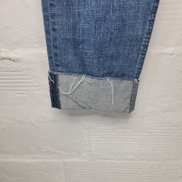 Kut From The Kloth Women's Size 4 Jeans Catherine Boyfriend Cuffed - Picture 5 of 9
